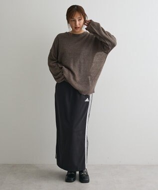 CRAFT STANDARD BOUTIQUE シアーモヘヤライクニットプルオーバー Dark Gray