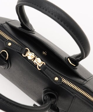 J.PRESS LADIES 【2way】arch ボストン バッグ ブラック系