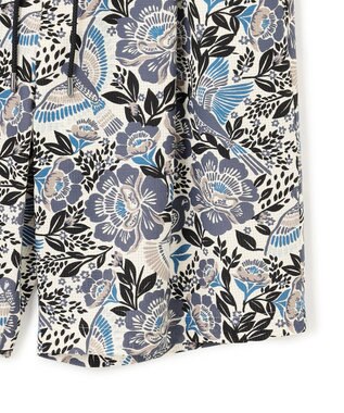 JOSEPH HOMME 新柄【洗える/ストレッチ/シワになりにくい】クールドッツストレッチ メキシカントプリント ショートパンツ/ BERMUDA ホワイト系5