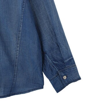 YECCA VECCA シアーデニムシャツ Black