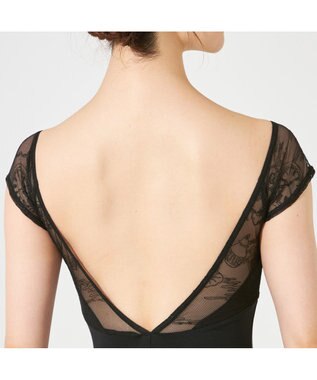 Chacott 【AKANE TAKADA】フレンチスリーブレオタード ブラック