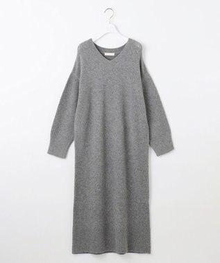 ANY SIS L 【2WAY】ケーブルベストSETニット ワンピース チャコール