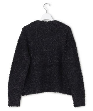 23区 L 【GOLD LABEL】リボンモールツイード ニット ブラック系