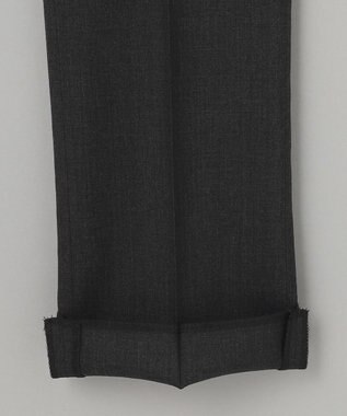 GOTAIRIKU 【AIRY MOVE / セットアップ対応】ウォッシャブルウールトロピカル セットアップパンツ（１タック） グレー系