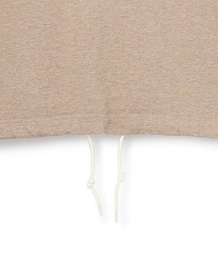 J.PRESS YORK STREET 【UNISEX】ヘビー天竺ハーフジップ スウェット アイボリー系