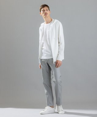 JOSEPH HOMME 【オリジナル素材】ライトタックジャージー クルーネックＴ ホワイト系