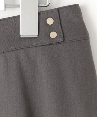 J.PRESS LADIES L 【洗える・セットアップ対応】Tricot フレア スカート スレート系