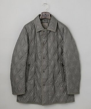 GOTAIRIKU 【仕事で着用可】ブライトシャンブレー キルティング ドレスダウン ベージュ系8