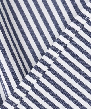 #Newans 【ANSWER for コンサバフェミニン】マルチウェイビッグリボンブラウス ネイビーストライプ系