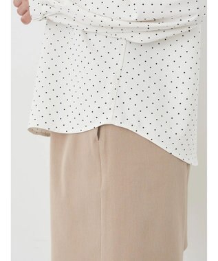 earth music&ecology ２ｗａｙフリルブラウス Dot