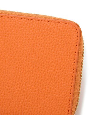 TOPKAPI 【新色追加】【TREASURE TOPKAPI】シュリンクレザー ラウンド 長財布 オレンジ