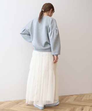 AMERICAN HOLIC 袖タックポンチプルオーバー Light Yellow