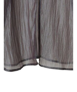 Green Parks ・ＥＬＥＮＣＡＲＥ　ＤＵＥ　２ｗａｙシアーブラウス Charcoal Gray