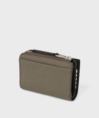 Paul Smith ブライトストライププラー コイン＆キーケース ライトブラウン