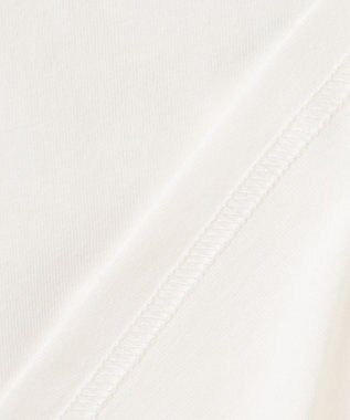 ANY KIDS キャミソール付き 長袖Tシャツ ラベンダー×オフホワイト