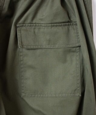 WEGO ワイドミリタリーパンツ カーキ