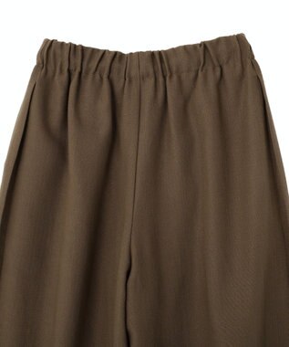 CRAFT STANDARD BOUTIQUE リネンライクワイドイージーパンツ Brown