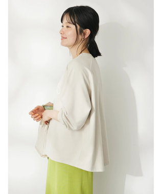 CRAFT STANDARD BOUTIQUE ミニ裏毛ロゴロンTee Ivory