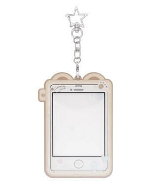 WEGO 【痛バ＆推し活グッズ】あにまるphoneカードホルダーキーホルダー