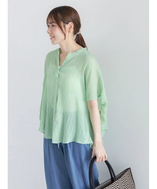 Te chichi 【7色展開】シャンブレーボイルドルマンシャツ