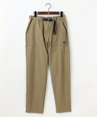 JOSEPH ABBOUD MOUNTAIN 【JAPANファブリック/2WAYストレッチ】ヴィンテージナイロンカルゼストレッチベイカー パンツ ベージュ系