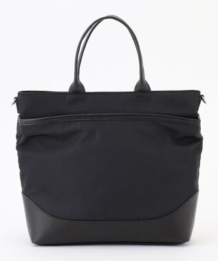 Y'SACCS シルキーリュクス2WAYトートバッグ ブラック