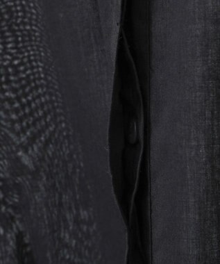 AMERICAN HOLIC バンドカラーピンタックブラウス Black