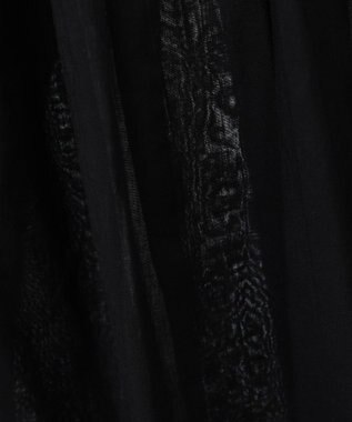 AMERICAN HOLIC バンドカラーピンタックブラウス Black