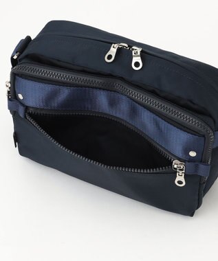 Y'SACCS テープデザイン　トラベルボックスショルダー ネイビー