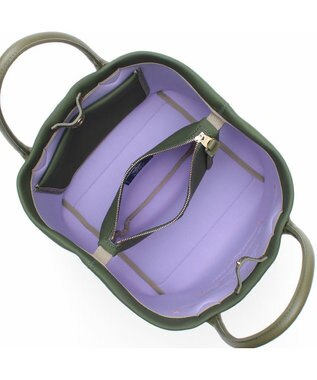 A.D.M.J. 【魔法の様に軽い】マジックライトコード刺しゅうトート25cm KH/LAV