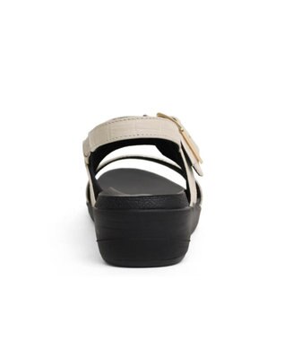 REGAL FOOT COMMUNITY 【リーガルレディース】F04S ベルトサンダル アイボリーゴールド