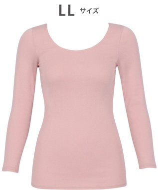 WACOAL あったかインナー 【ふんわりあったか】 8分袖 長袖 天綿オーガニックを使用 あたたかい ムレにくい しなやかでやわらかい 3Lまで対応 大きいサイズ レディース CLD310 /ワコール