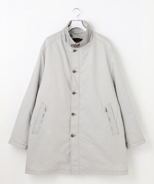 JOSEPH ABBOUD 【キングサイズ・2WAY/撥水/ダウンライナー】インターレースカルゼ コート ライトグレー系
