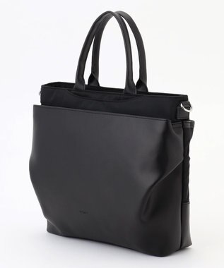 Y'SACCS シルキーリュクス2WAYトートバッグ ブラック