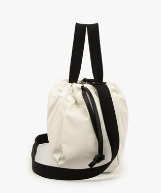 LeSportsac E/W CITY DRAWSTRING BAG??? /アップタウンパールシャイン/ブラック アップタウンパールシャイン/ブラック
