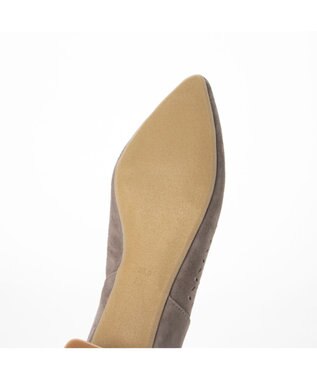 Riz raffinee <Riz raffinee>パンチングポインテッドトゥパンプス オークスエード