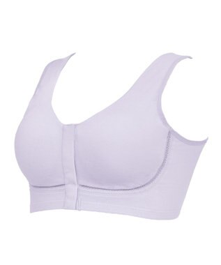 BRADELIS New York 【BRADELIS New York  MATERNITY】フロントオープンブラ マタニティ ブラジャー フロントホック 簡単に授乳ができる 補正ブラ ライラック