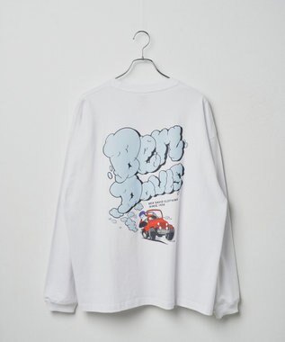 WEGO 別注ベンデイビスバックモチーフロゴLT ホワイト