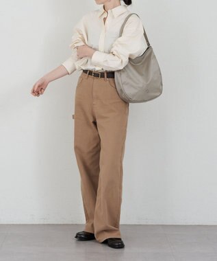 russet クラウズナイロン 縦長2WAYショルダーバッグ(CE-1623) Gray