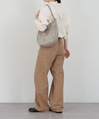 russet クラウズナイロン 縦長2WAYショルダーバッグ(CE-1623) Gray