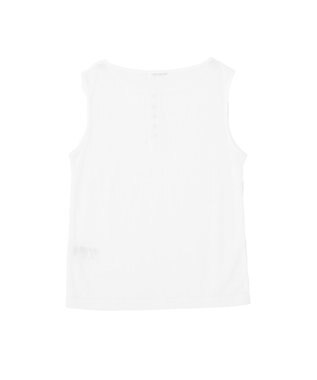 AMERICAN HOLIC 【2点セット】シアーリブヘンリーネックニット＋タンクトップ Light Gray