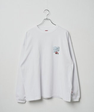 WEGO 別注ベンデイビスバックモチーフロゴLT ホワイト