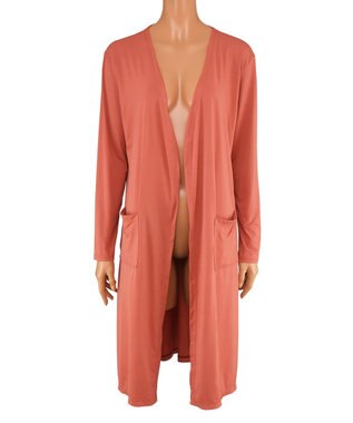 San-ai Resort（三愛水着楽園） 【UPF50＋】羽織り　M　【Coral veil（コーラルヴェール）】 オレンジ