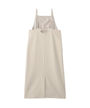 YECCA VECCA 【2点SET】ショートジャケットセットキャミワンピース Light Beige