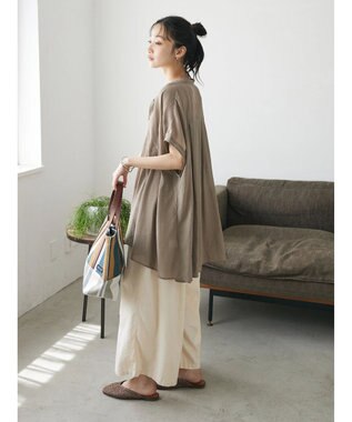 CRAFT STANDARD BOUTIQUE ウ゛ィンテージボイルタックチュニック Mocha