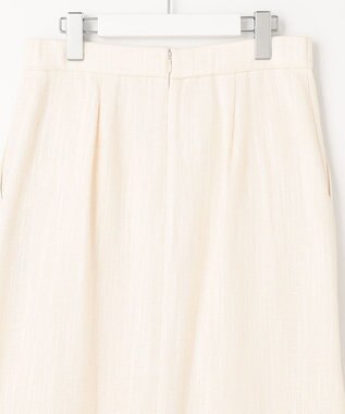 自由区 L 【セット可】ラミーブッチャー ストレートシルエットスカート アイボリー系