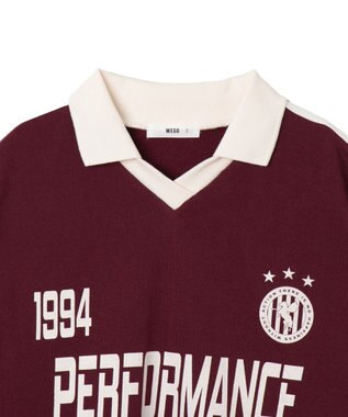 WEGO ゲームグラフィックビッグスウェット ワイン