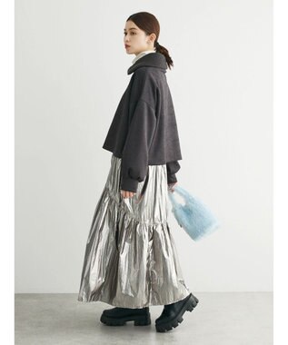 Green Parks ・ＥＬＥＮＣＡＲＥ　ＤＵＥ　スエードポンチハーフＺＩＰ Charcoal Gray