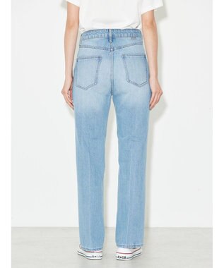 AMERICAN HOLIC センタープレスフレアデニム Light Indigo