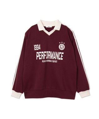 WEGO ゲームグラフィックビッグスウェット ワイン